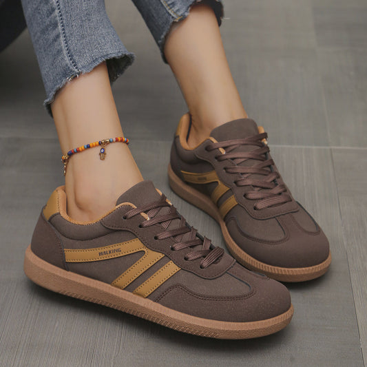 Luxury Comfort Lace-Up Sneakers