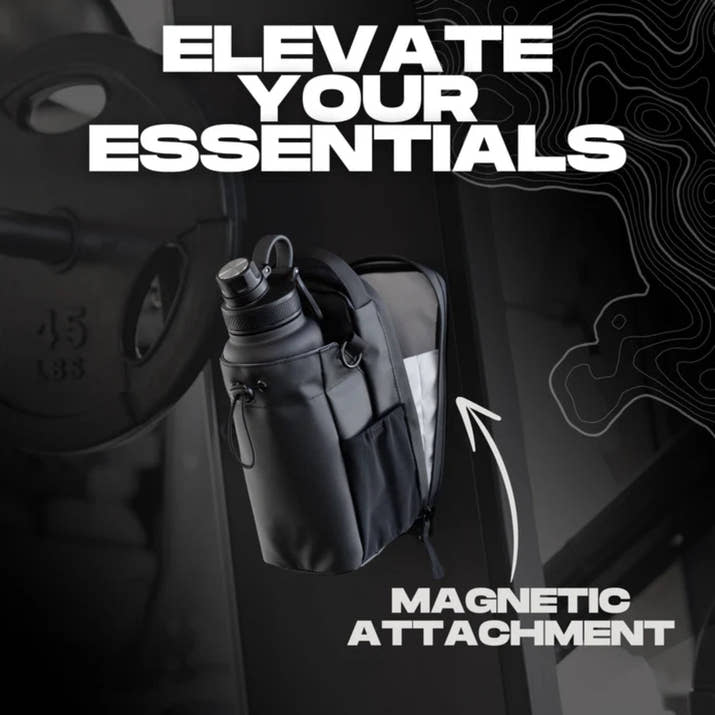 Magnetic Gym Bottle Bag
