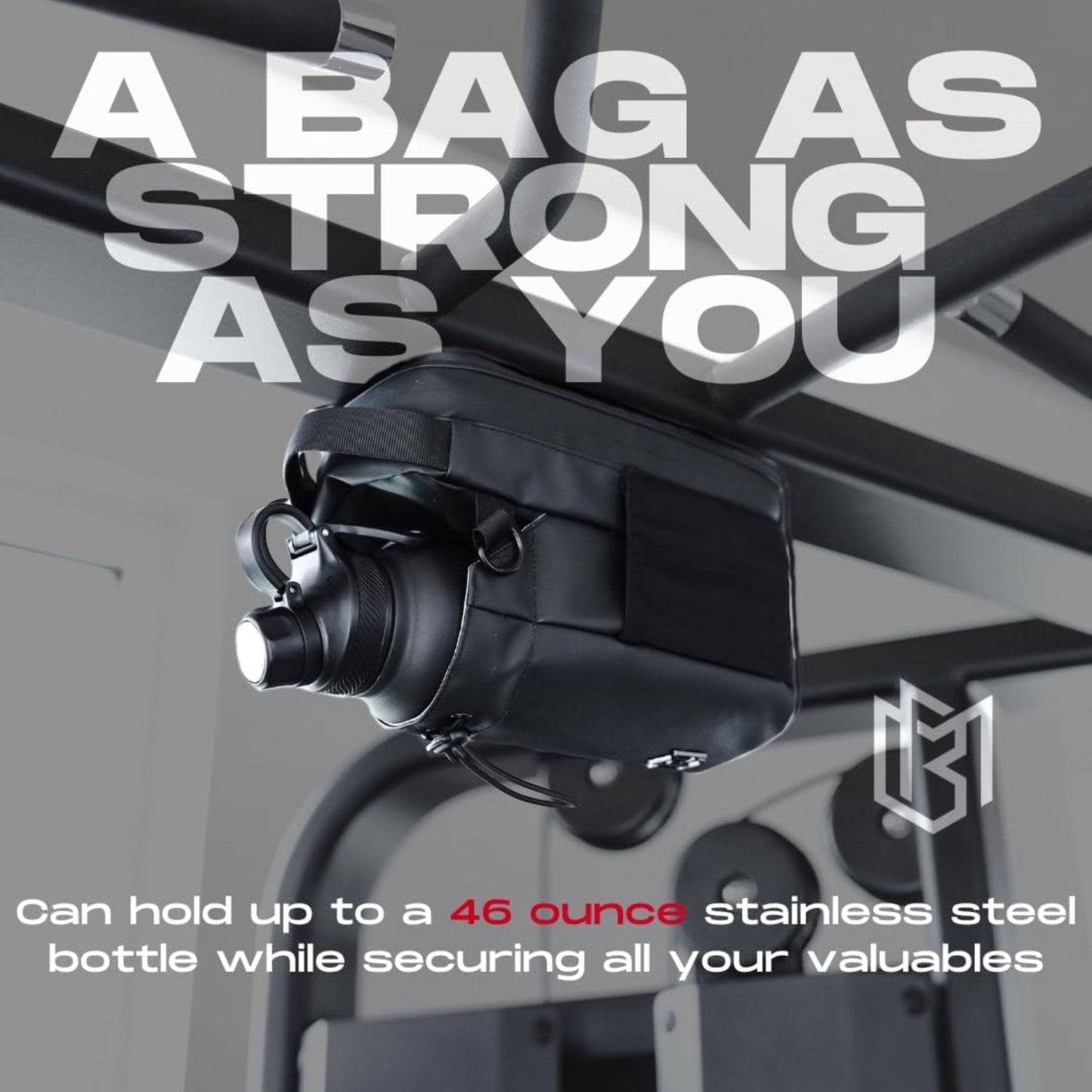 Magnetic Gym Bottle Bag