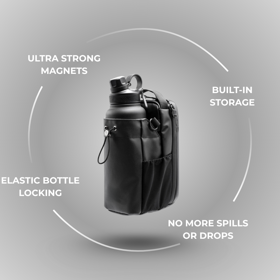 Magnetic Gym Bottle Bag