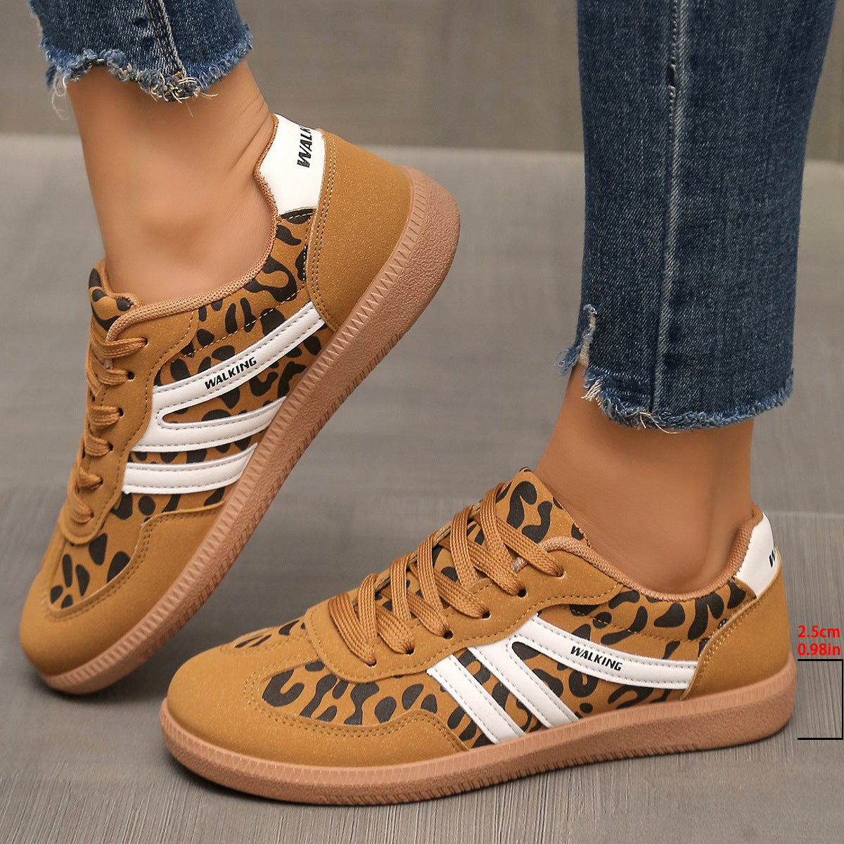 Luxury Comfort Lace-Up Sneakers