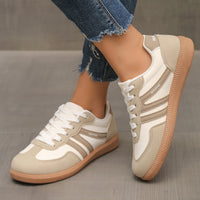 Luxury Comfort Lace-Up Sneakers