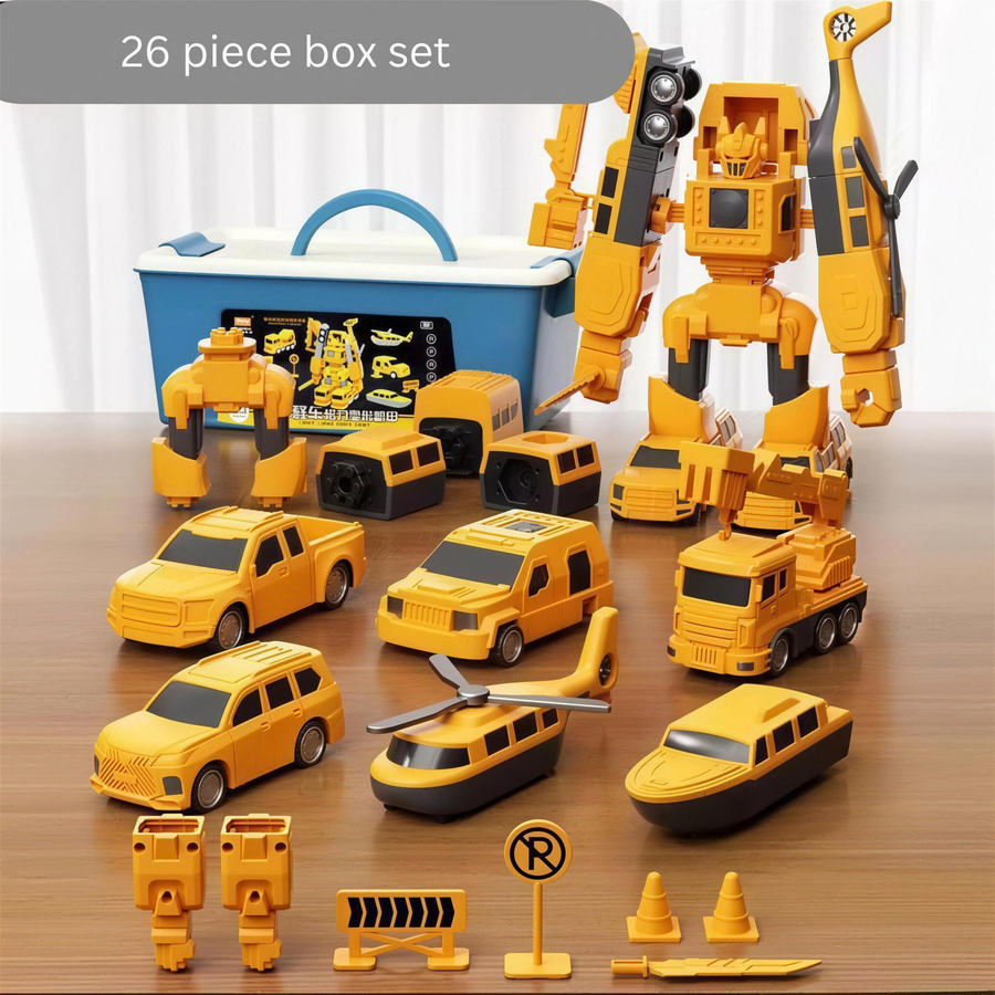 RoboCar Toy — 2-in-1 transforming robot car